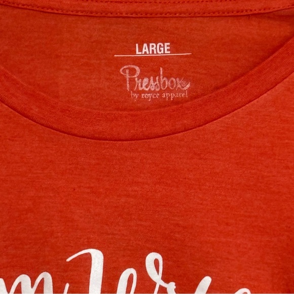 Clemson Tigers Women’s T-Shirt Size-Large -Tagless, Pressbox‎ by Royce Apparel - Picture 3 of 9